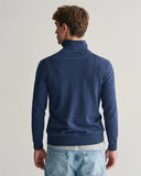 Gant Classic Classic Cotton Half Zip Dark Blue