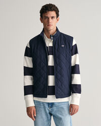 Gant Quilted Gillet Evening Blue