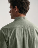 Gant Cotton Linen Shirt Pine Green