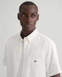 Gant Cotton Linen Shirt White