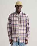 Gant Cotton Linen Check Shirt Multi