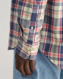 Gant Cotton Linen Check Shirt Multi