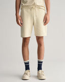Gant Cotton  Sweat Short Silky Beige