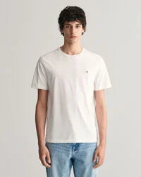 Gant Crew Neck T-shirt White