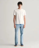 Gant Crew Neck T-shirt White