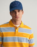 Gant Stripe Polo Medal Yellow