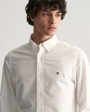 Gant Slim Oxford Shirt White