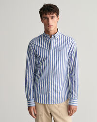 Gant Wide Stripe Shirt College Blue