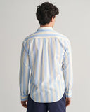 Gant Parasol Stripe Shirt Capri Blue