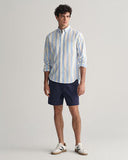 Gant Parasol Stripe Shirt Capri Blue