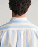 Gant Parasol Stripe Shirt Capri Blue