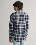 Gant Check Poplin Shirt Classic Blue