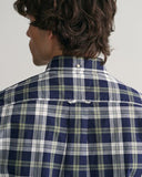 Gant Check Poplin Shirt Classic Blue