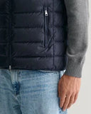 Gant Down Gillet Evening Blue