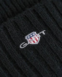 Gant Wool Shield Beanie Black