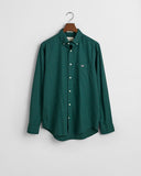Gant Check Flannel Shirt Green