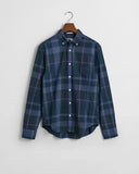 Gant Dyed Check Shirt French Navy