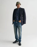 Gant Dyed Check Shirt French Navy