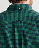 Gant Check Flannel Shirt Green