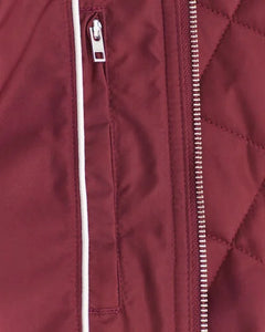 7006341/Quilted              Vest 638WineRed