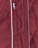 Gant Quilted Gillet Wine Red
