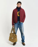 Gant Quilted Jacket Wine Red