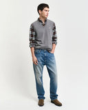 Gant V-neck Sleeveless Pullover Grey