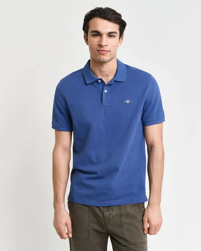 2201/Shield               Pique Polo 442VintageBlue