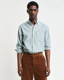 Gant Archive Stripe Shirt Dried Forest