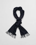 Gant Wool Scarf Evening Blue