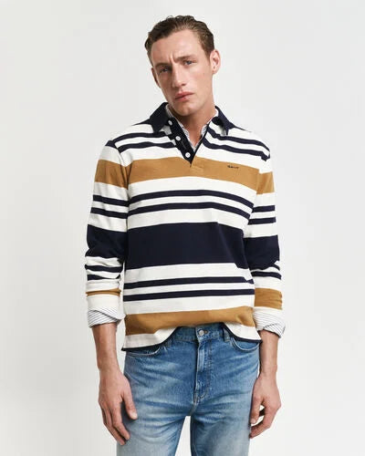 Gant Stripe Rugger Beige