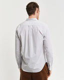 Gant Stripe Poplin Shirt White