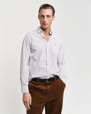Gant Stripe Poplin Shirt White