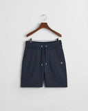 Gant Cotton Sweat Short Evening Blue