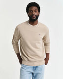 Gant Crew Neck Sweater Sand
