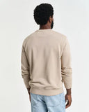 Gant Crew Neck Sweater Sand