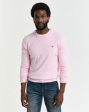 Gant Classic Cotton Crewneck Light Pink