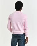 Gant Classic Cotton Crewneck Light Pink