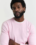 Gant Classic Cotton Crewneck Light Pink