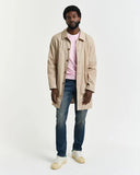 Gant Classic Cotton Crewneck Light Pink