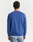 Gant Crew Neck Sweater Rich Blue