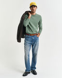 Gant Classic Cotton Crewneck Kalmata Green