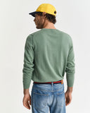 Gant Classic Cotton Crewneck Kalmata Green