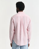 Gant Stripe Linen Shirt Geranium