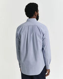 Gant Stripe Doby Dot Shirt College Blue