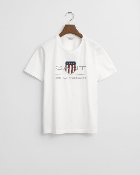 Gant Teens Graphic T-shirt  White
