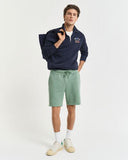 Gant Cotton Sweat Short Kalmata Green