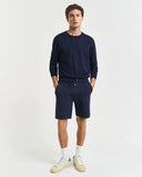 Gant Cotton Sweat Short Evening Blue