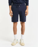 Gant Cotton Sweat Short Evening Blue