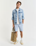 Gant Cotton Sweat Short Blue